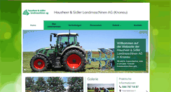 Desktop Screenshot of hausheer-sidler.ch
